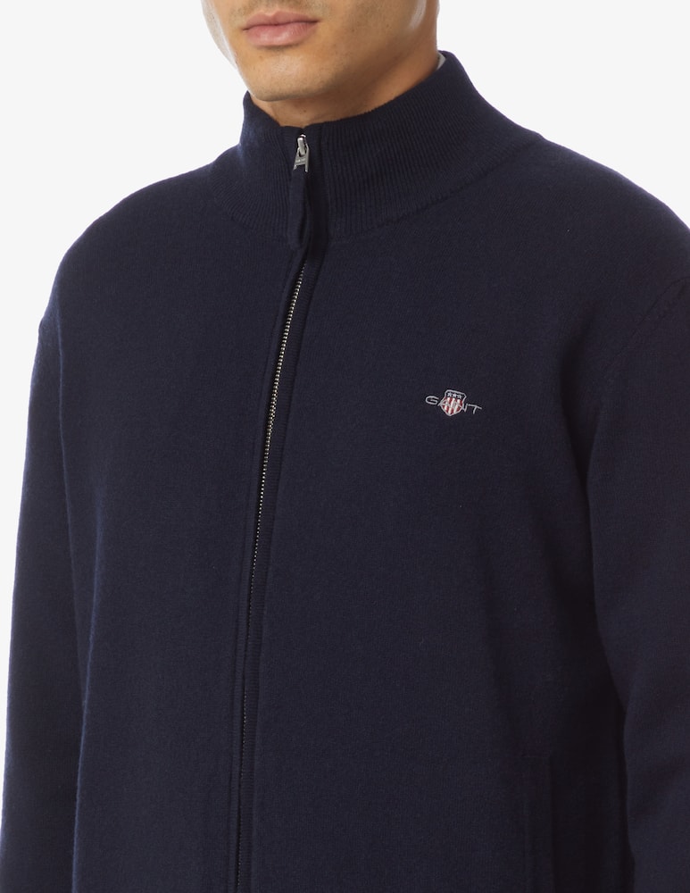 Gant Lambswool zipped jumper - picture 4 Gant Lambswool zipped jumper - picture 4