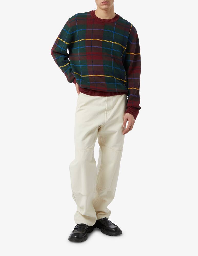 rinascente Gant Tartan crewneck jumper