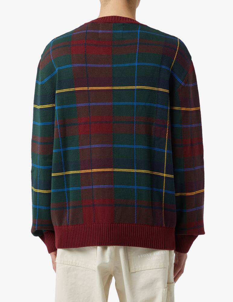 rinascente Gant Tartan crewneck jumper
