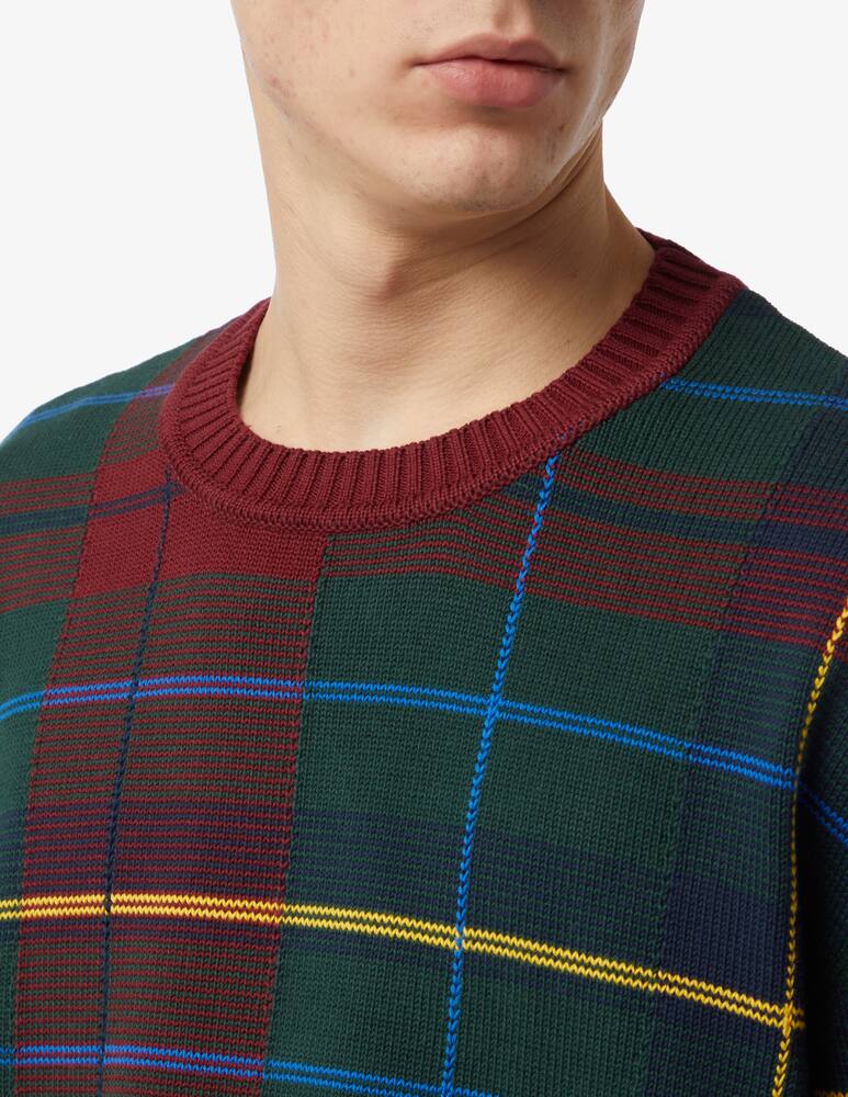 rinascente Gant Tartan crewneck jumper