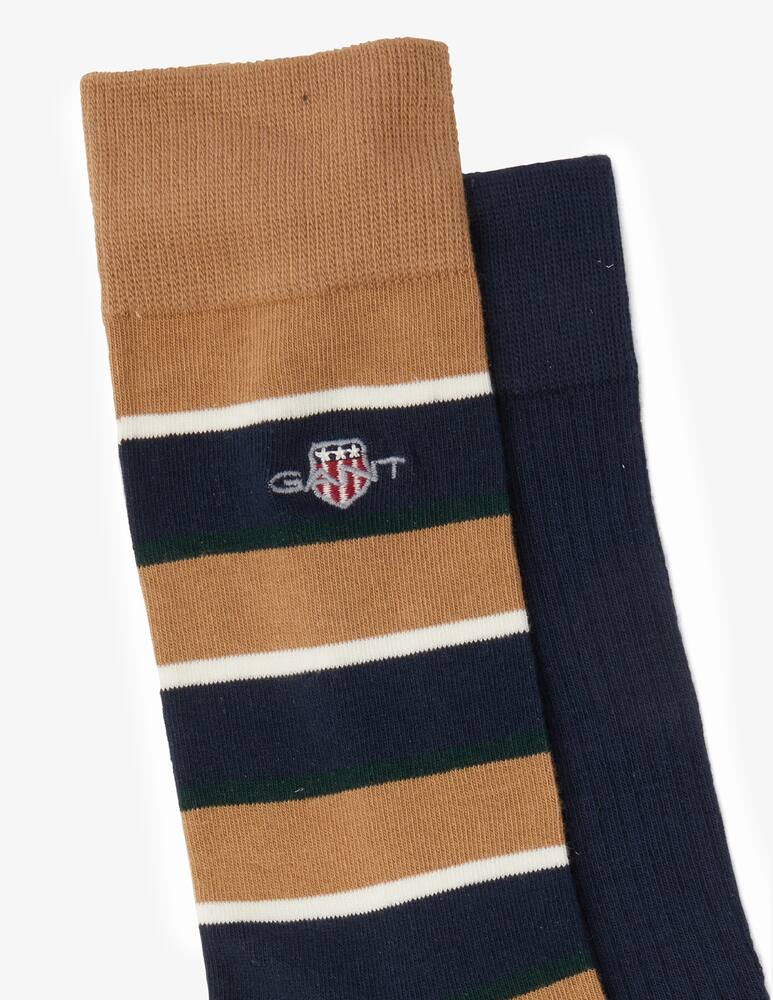rinascente Gant Gift box 2pack socks stripes