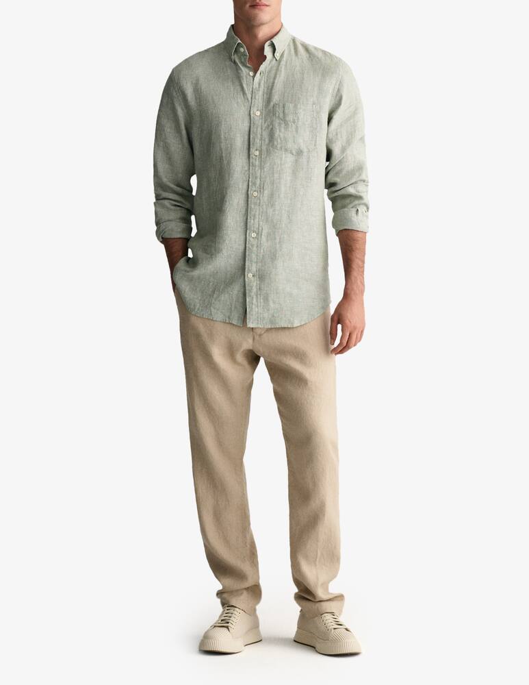 rinascente Gant Linen flamed shirt