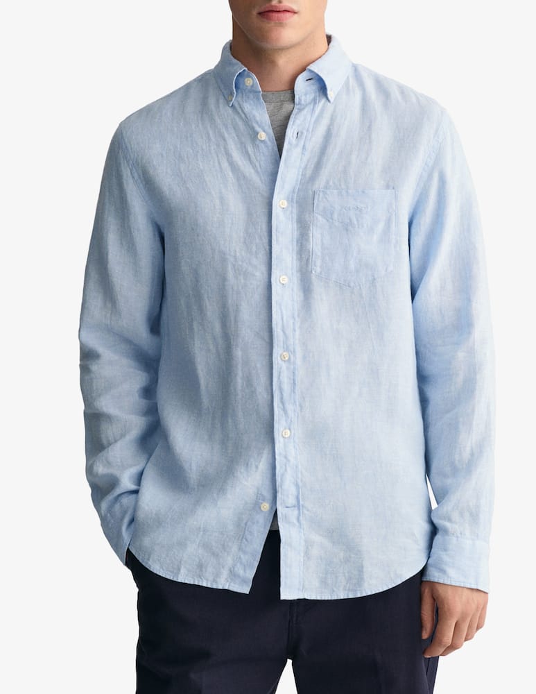 rinascente Gant Linen flamed shirt
