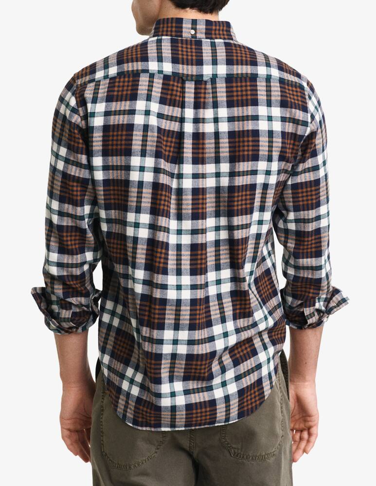 rinascente Gant Camicia maniche lunghe flanellina check