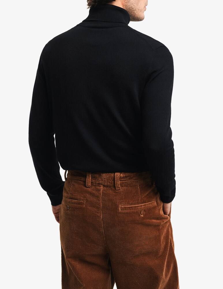 Gant Merino wool extrafine turtleneck sweater - picture 3 Gant Merino wool extrafine turtleneck sweater - picture 3