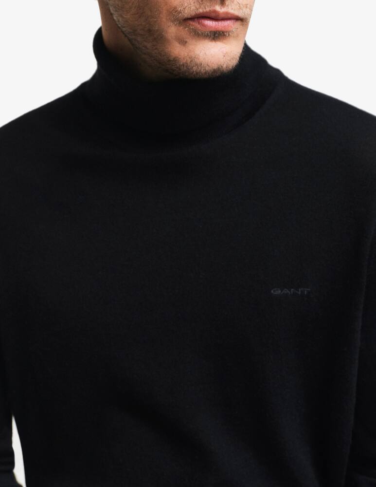 Gant Merino wool extrafine turtleneck sweater - picture 4 Gant Merino wool extrafine turtleneck sweater - picture 4