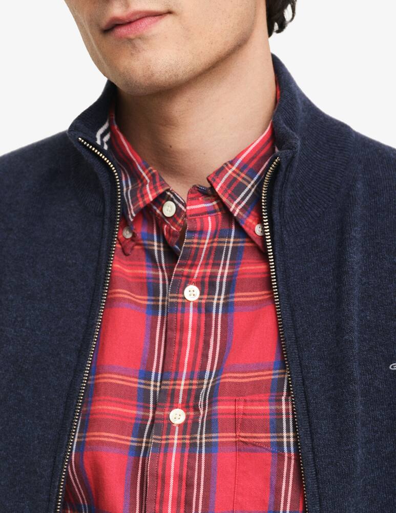 rinascente Gant Superfine wool full zip cardigan