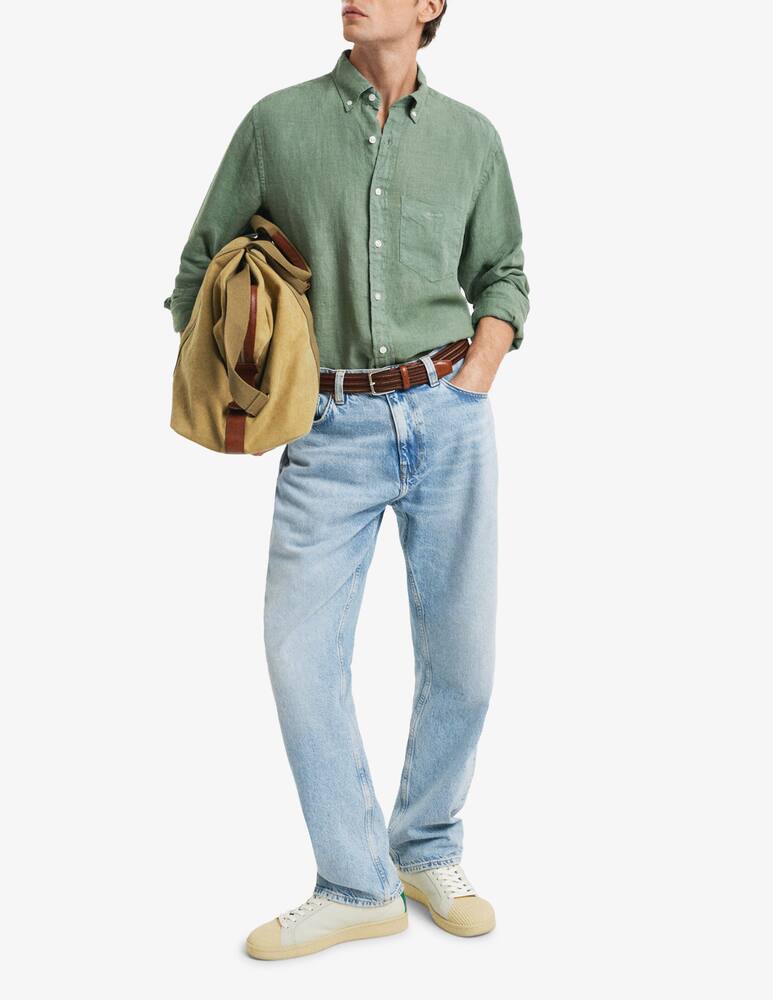 rinascente Gant Camicia lino con taschino