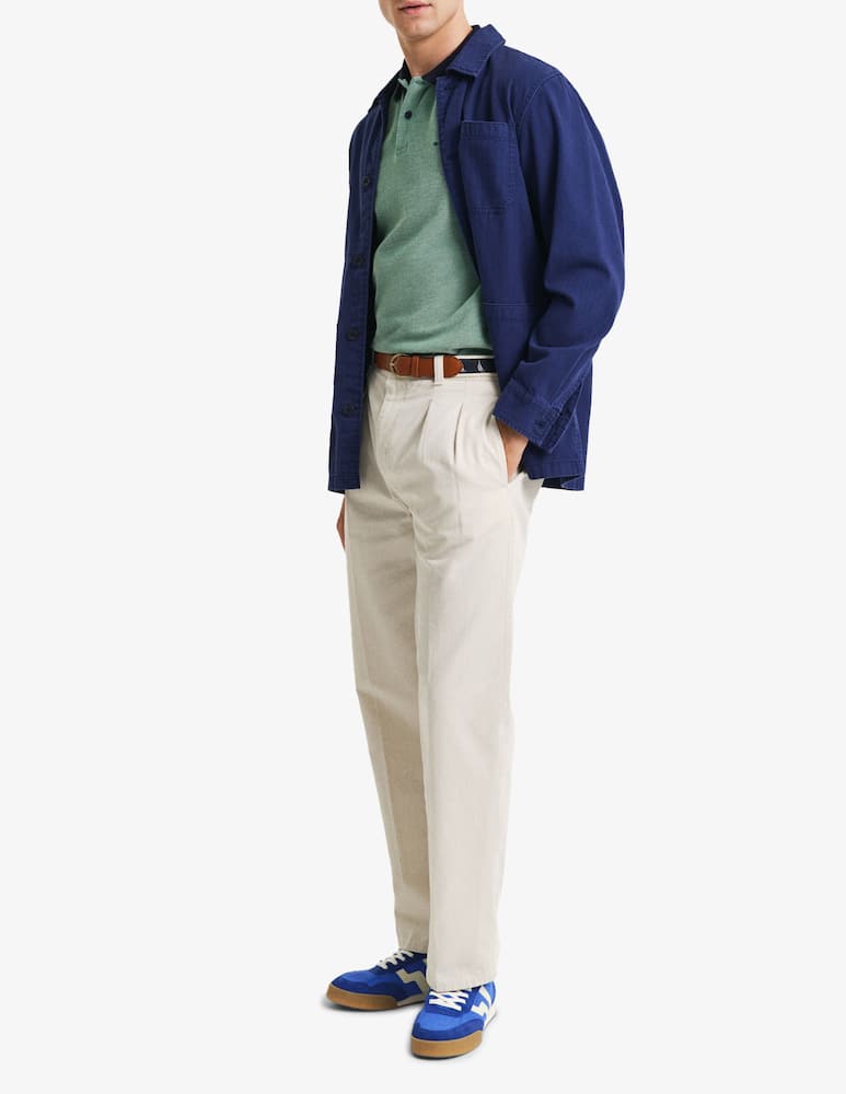 rinascente Gant Polo trama oxford contrasto