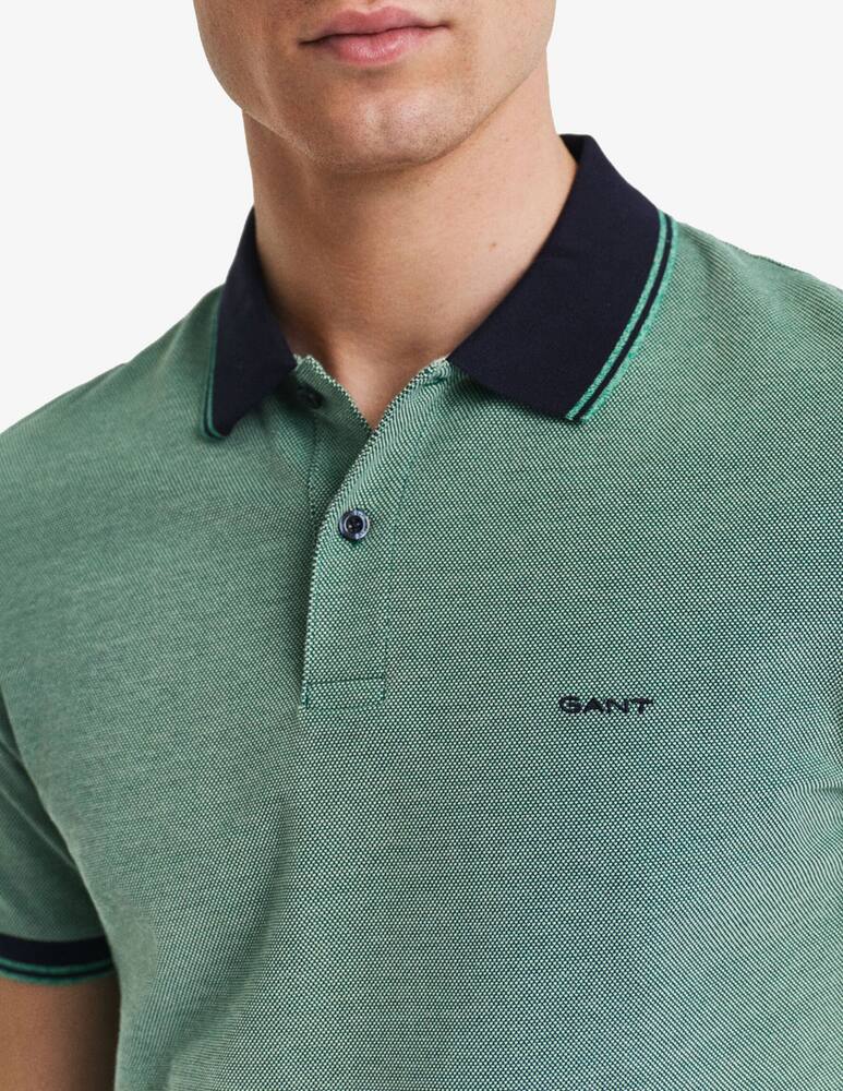 rinascente Gant Polo trama oxford contrasto
