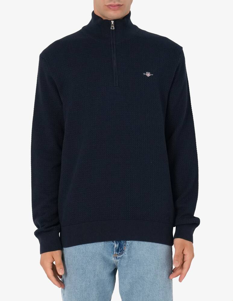 Gant Maglione cotone mezza zip - immagine 1 Gant Maglione cotone mezza zip - immagine 1