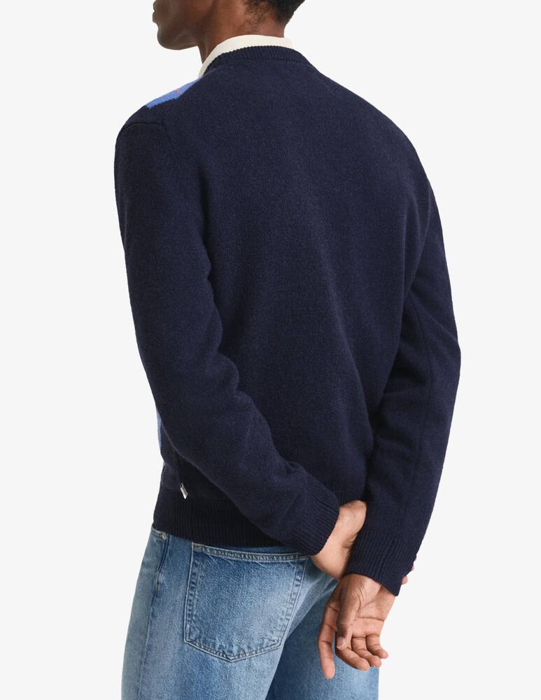 rinascente Gant Maglia girocollo a rombi