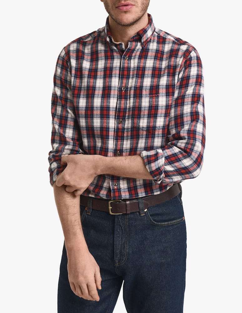 Gant Camicia flanellina check - immagine 1 Gant Camicia flanellina check - immagine 1