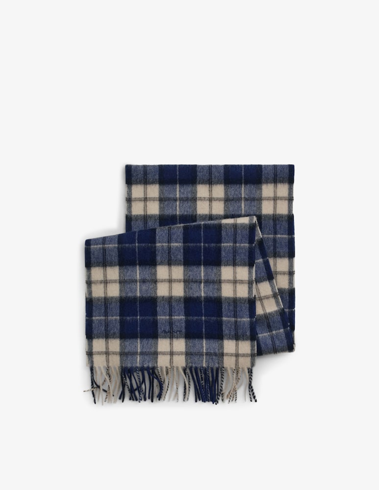 rinascente Gant Plaid wool scarf