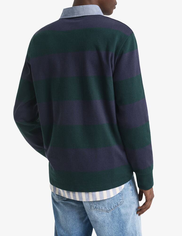 Gant Maglia a righe pesante Chambray - immagine 2 Gant Maglia a righe pesante Chambray - immagine 2
