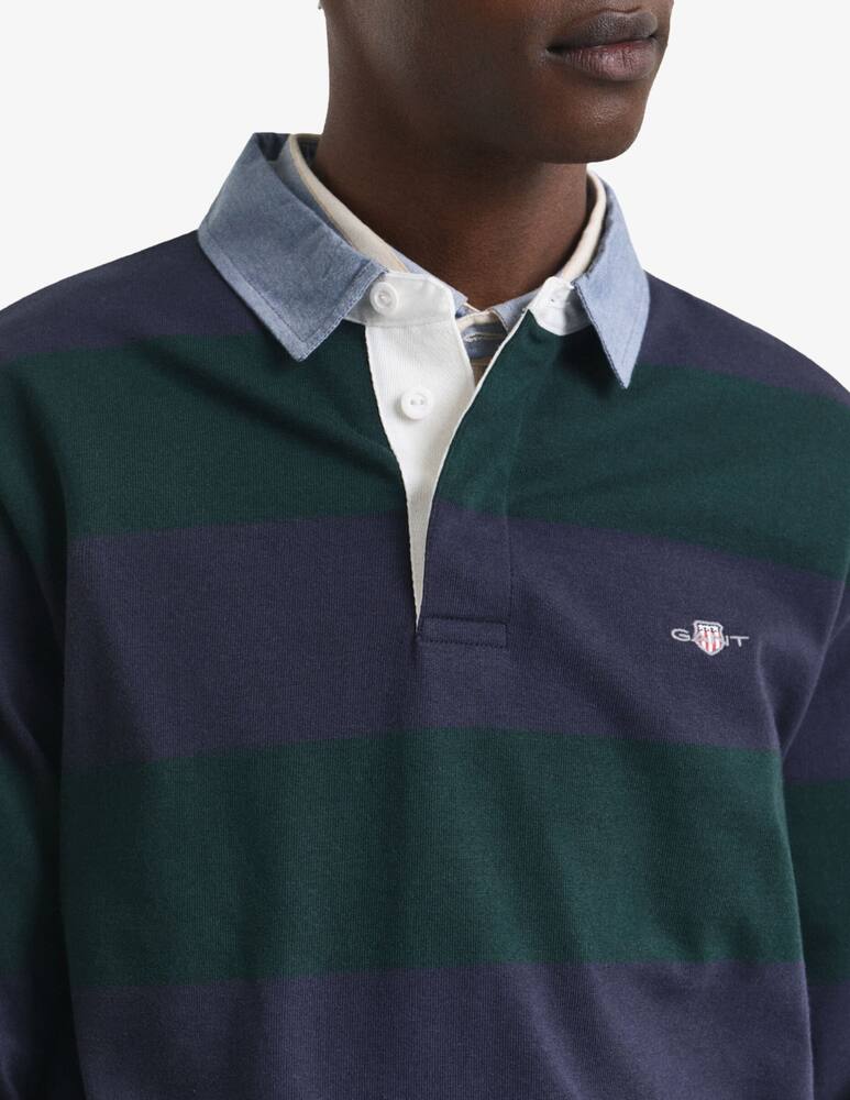 Gant Maglia a righe pesante Chambray - immagine 3 Gant Maglia a righe pesante Chambray - immagine 3