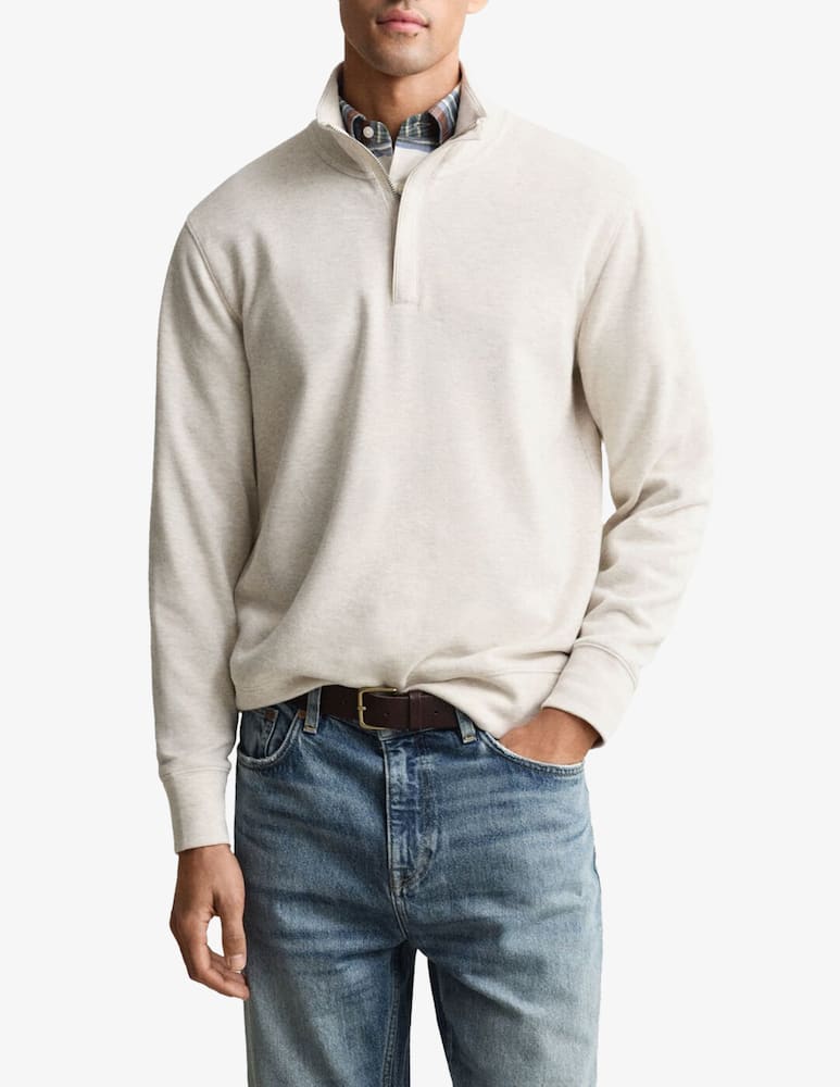 Gant Felpa a collo alto con zip - immagine 1