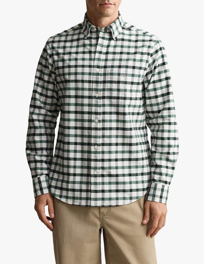 rinascente Gant Camicia oxford a quadri regular fit