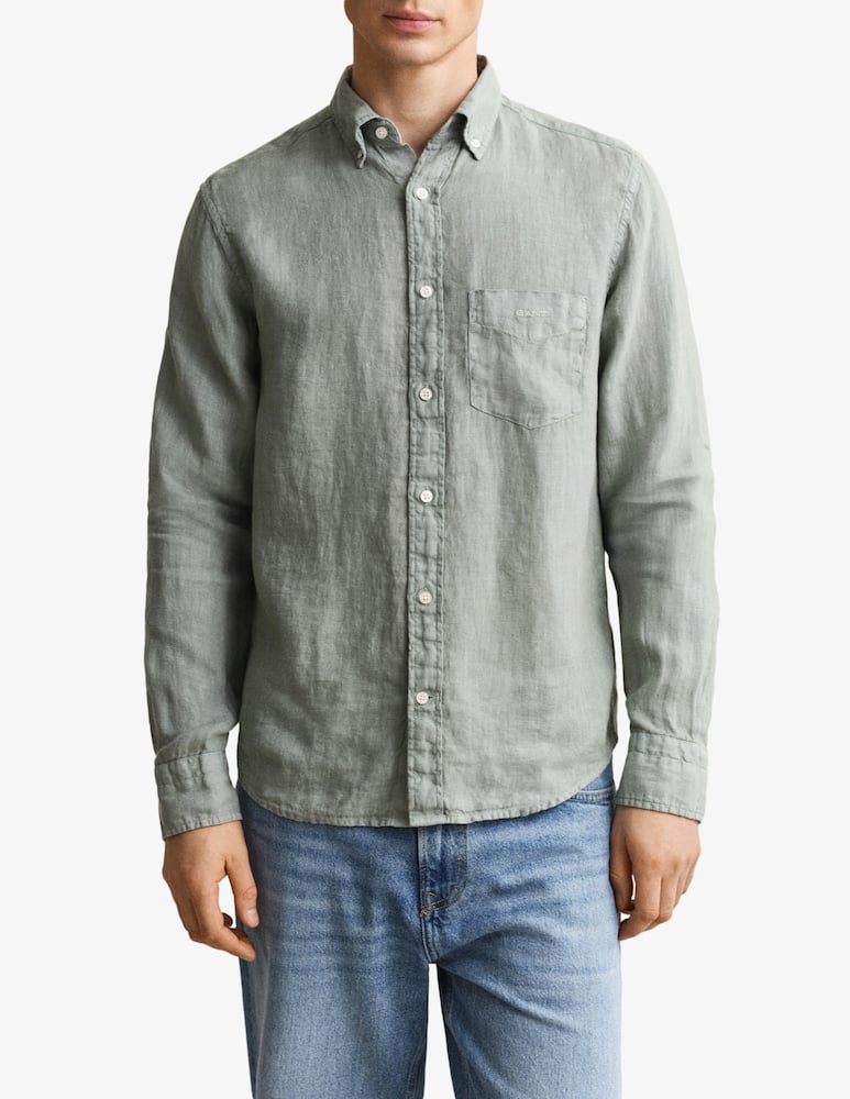 rinascente Gant Camicia in lino regular fit