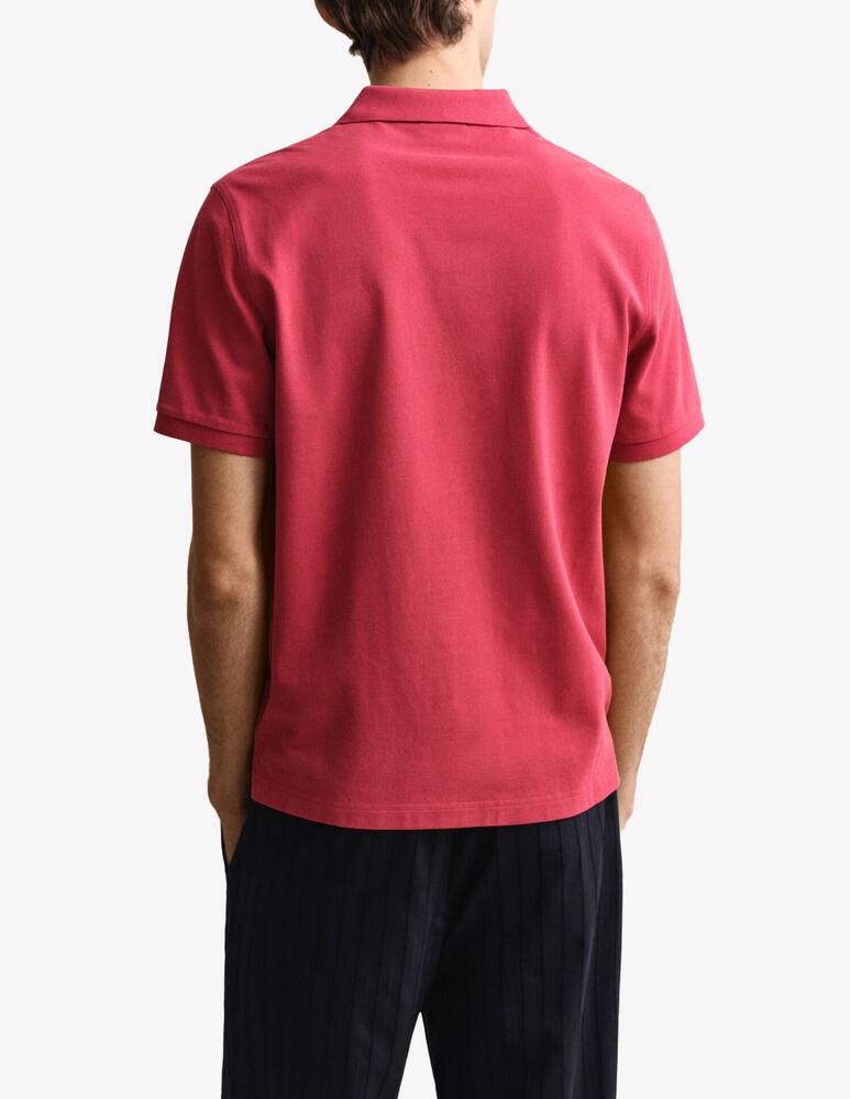 Gant Polo piqué con logo rgular fit - immagine 2 Gant Polo piqué con logo rgular fit - immagine 2
