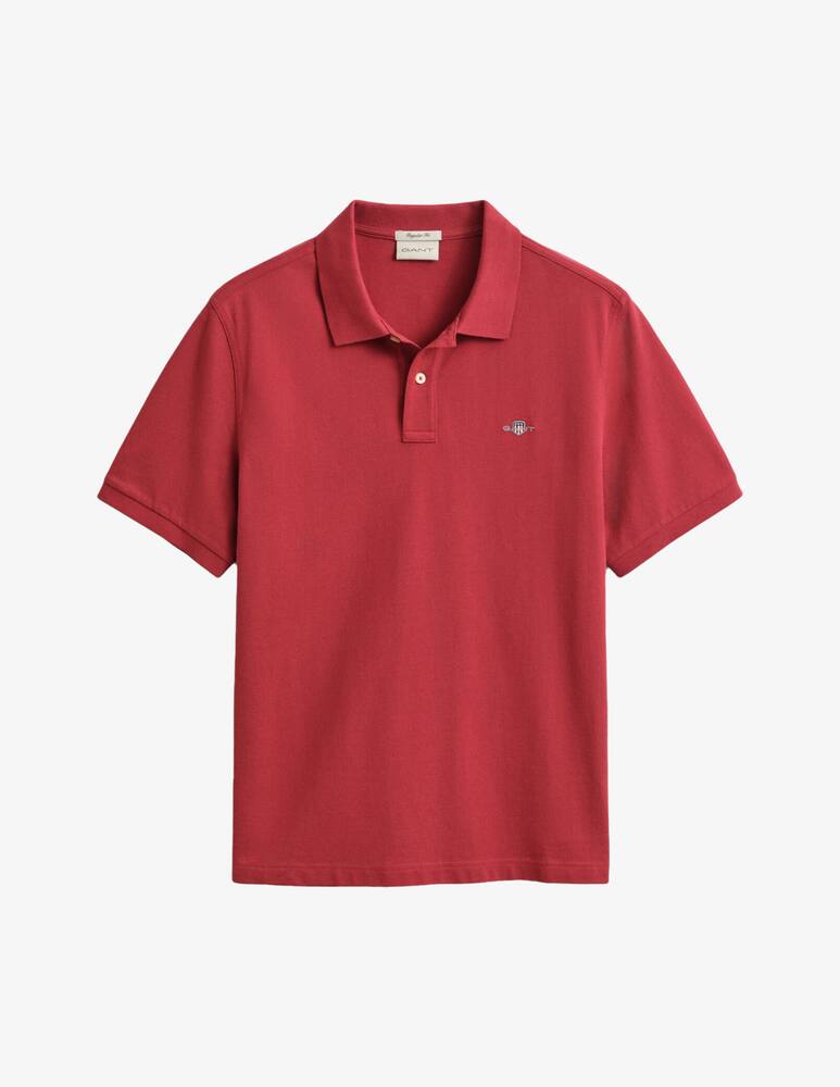 Gant Polo piqué con logo rgular fit - immagine 3 Gant Polo piqué con logo rgular fit - immagine 3