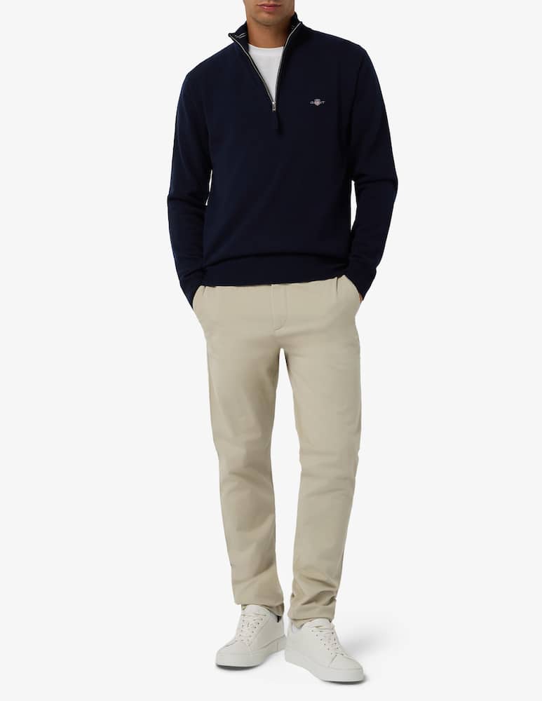 Gant lambswool half-zip jumper - picture 2 Gant lambswool half-zip jumper - picture 2