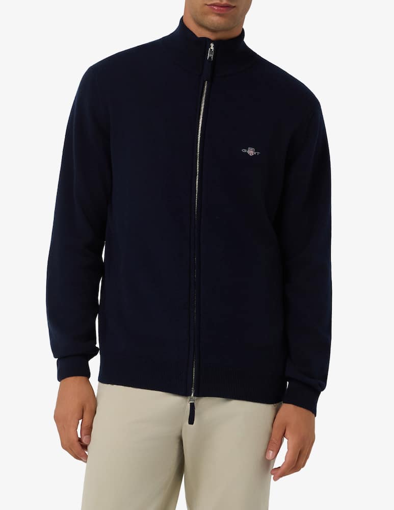 rinascente Gant Cardigan con zip in lana