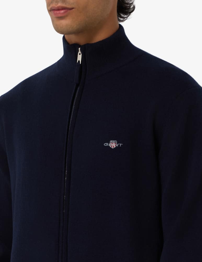 rinascente Gant Cardigan con zip in lana