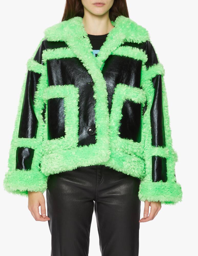 rinascente Stand Studio Giacca shearling bicolor Fay