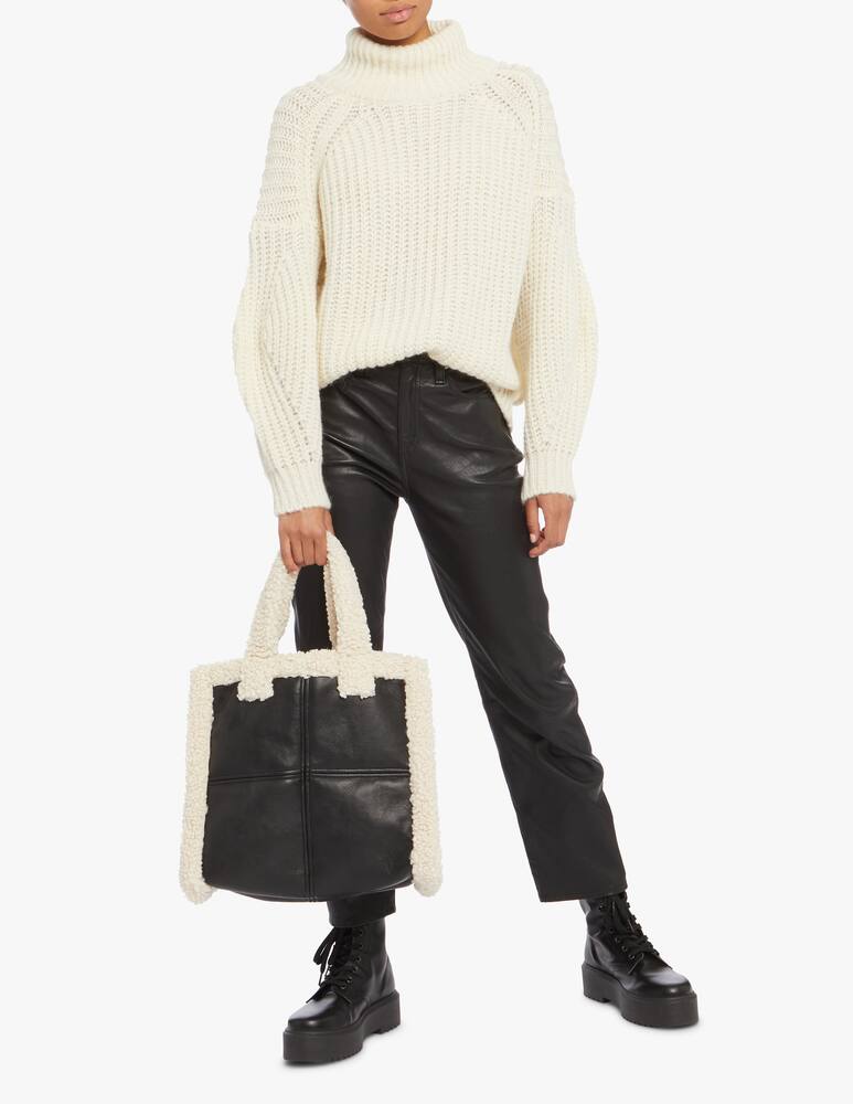 rinascente Stand Studio Lolita shearling bag