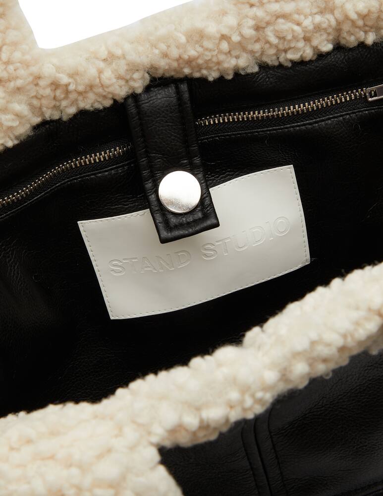 rinascente Stand Studio Lolita shearling bag