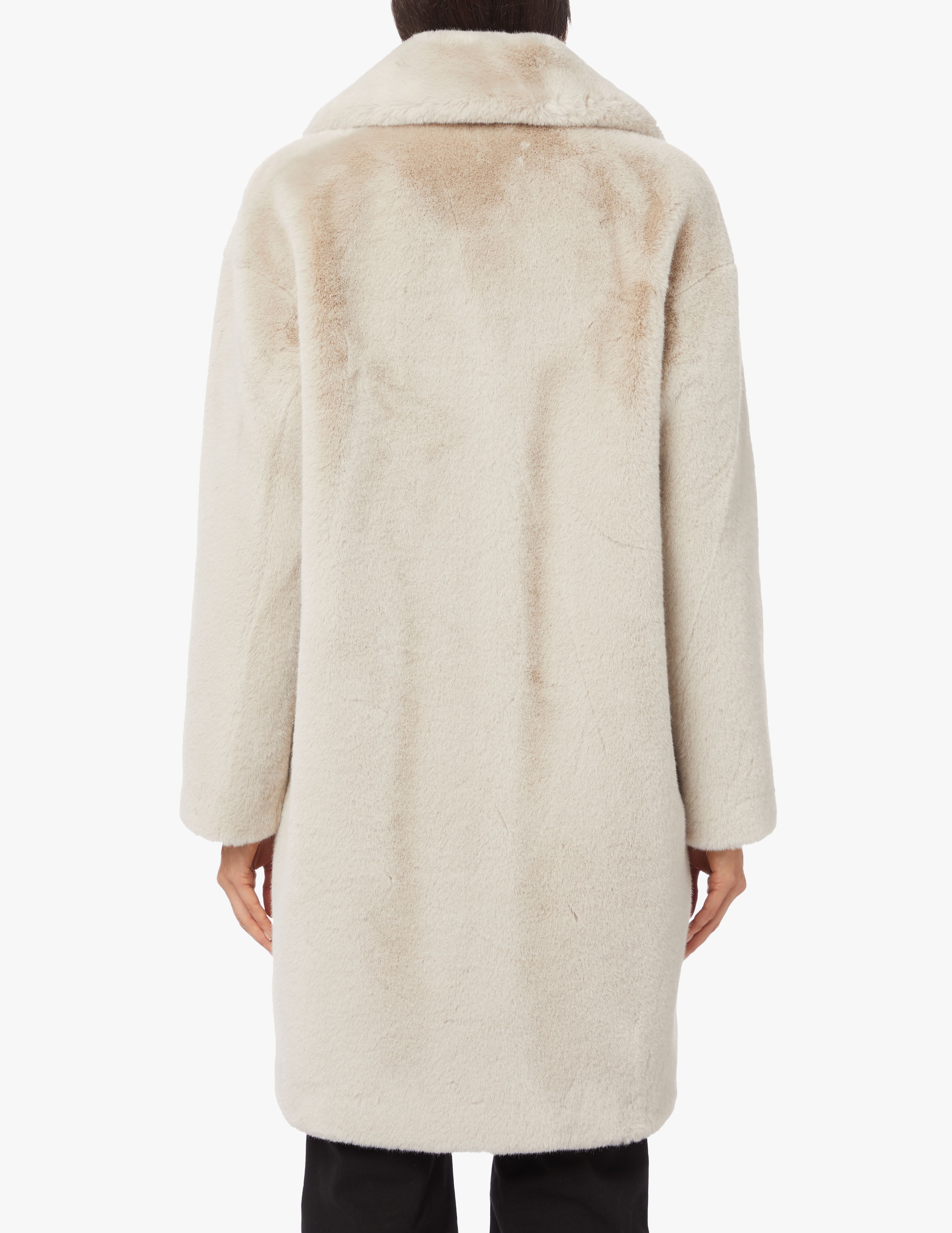 B6774z3 ▽STAND スタンド▽ Camille Teddy Faux Fur ロングボアコート