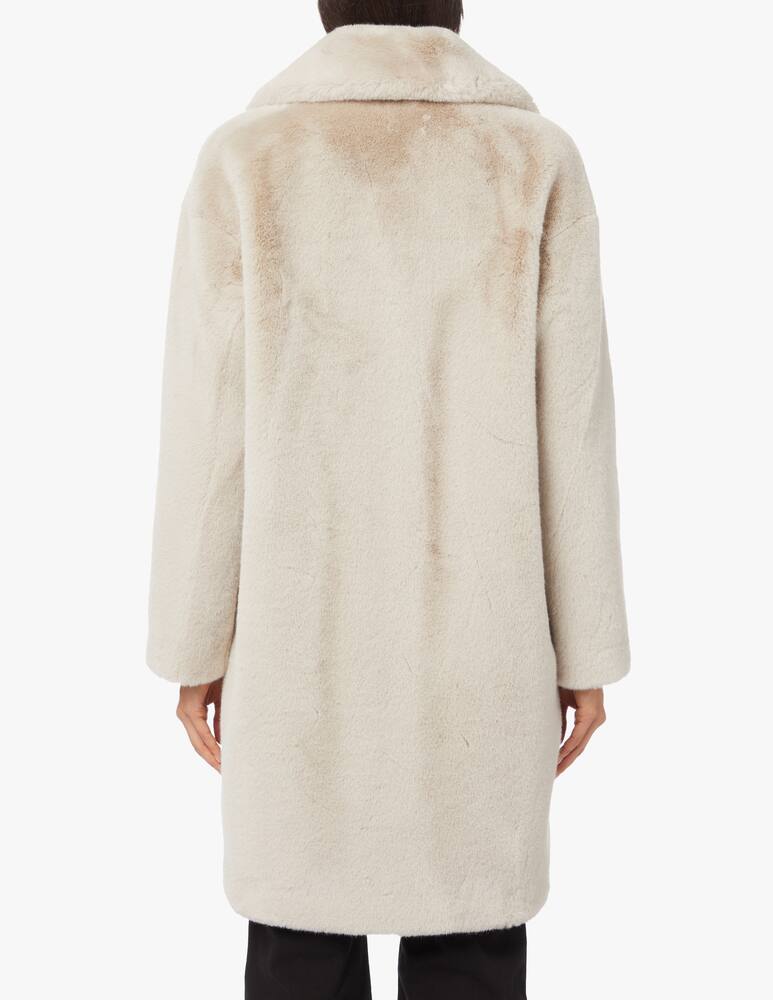 rinascente Stand Studio Cappotto in pelliccia sintetica Camille - Beige