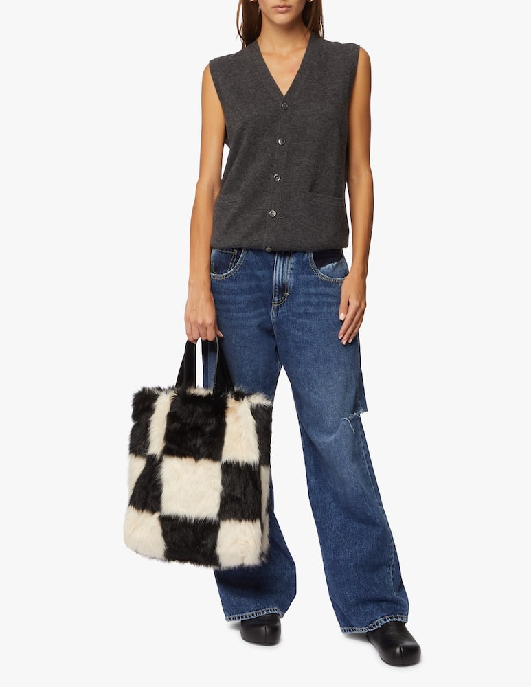 rinascente Stand Studio Tote bag check Leia 