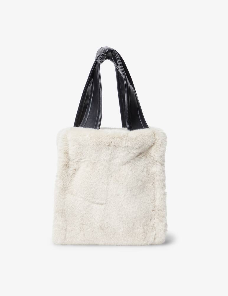 rinascente Stand Studio Borsa in pelliccia sintetica Lisetnis - Beige