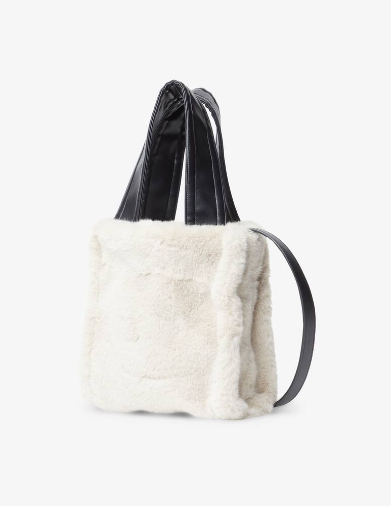 rinascente Stand Studio Borsa in pelliccia sintetica Lisetnis - Beige