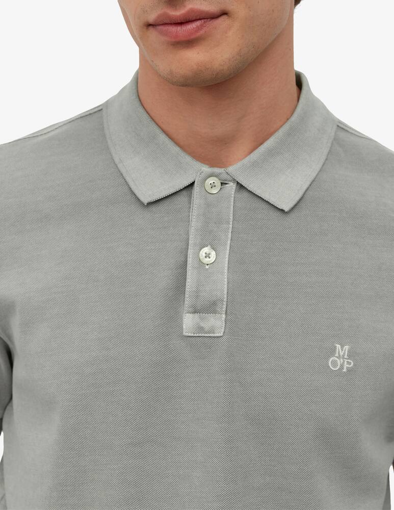 rinascente Marc O'Polo Rib details short sleeve polo 