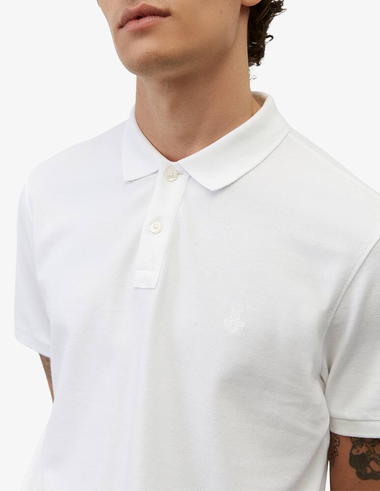 rinascente Marc O'Polo Rib details short sleeve polo