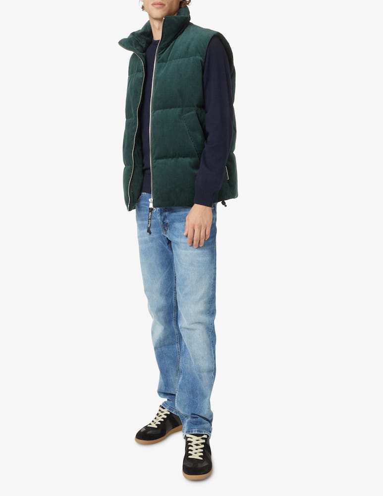 Marc O'Polo Corduroy puffer vest - Green - picture 2 Marc O'Polo Corduroy puffer vest - Green - picture 2