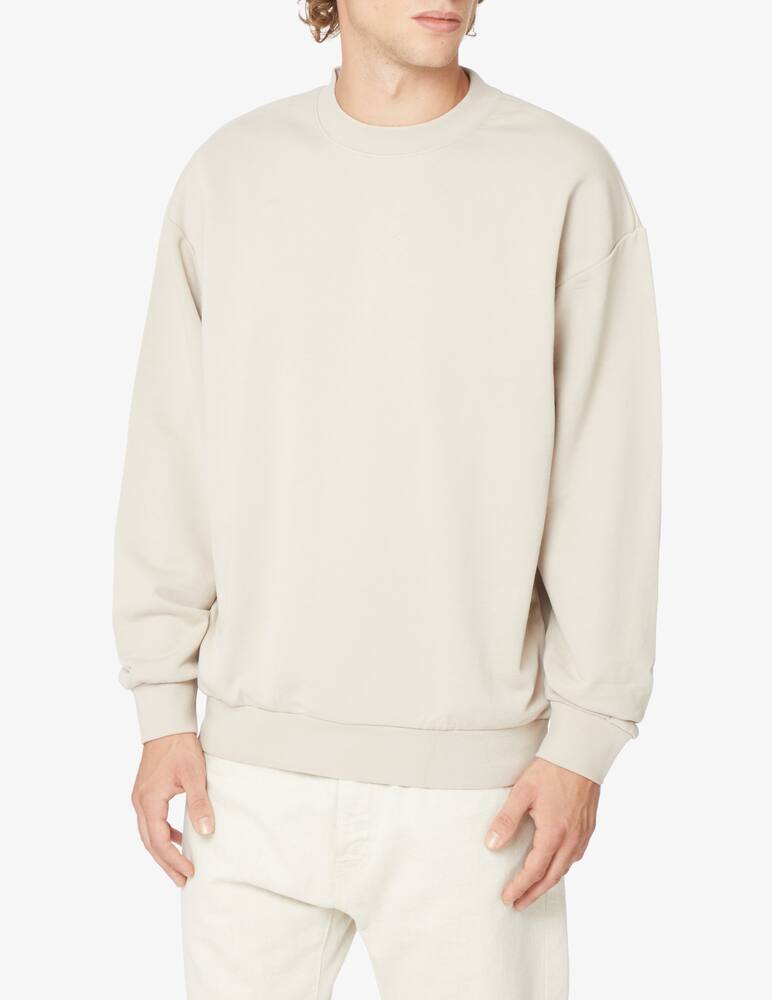 rinascente Marc O'Polo Fleece crewneck sweater - Beige