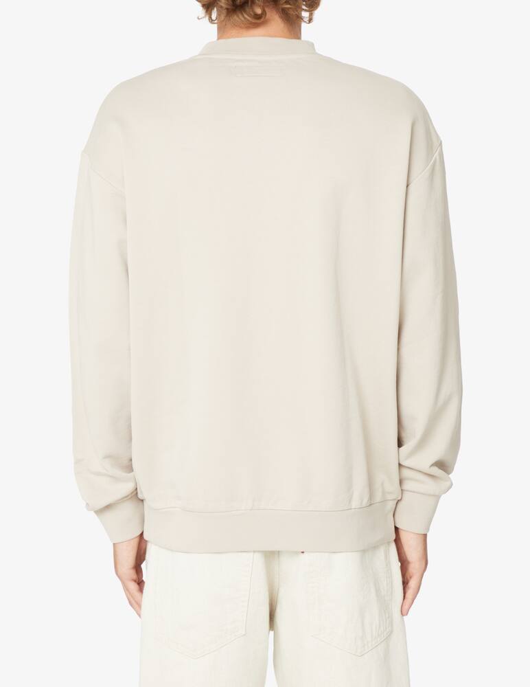 rinascente Marc O'Polo Fleece crewneck sweater - Beige