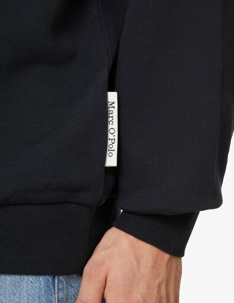 rinascente Marc O'Polo Fleece crewneck sweater - Black