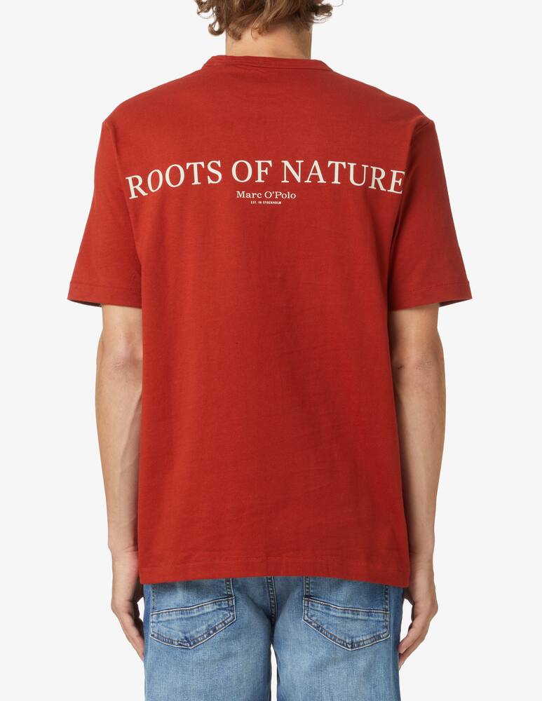 rinascente Marc O'Polo Front and back printed t-shirt - Red