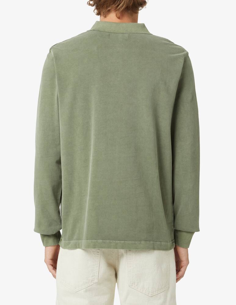 rinascente Marc O'Polo Embroidery long sleeve polo - Green