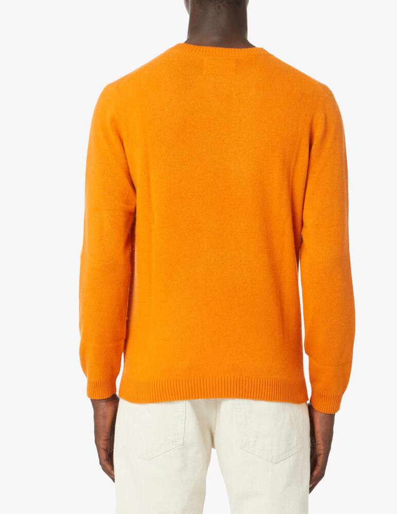 rinascente Marc O'Polo Wool and cotton crewneck jumper - Orange
