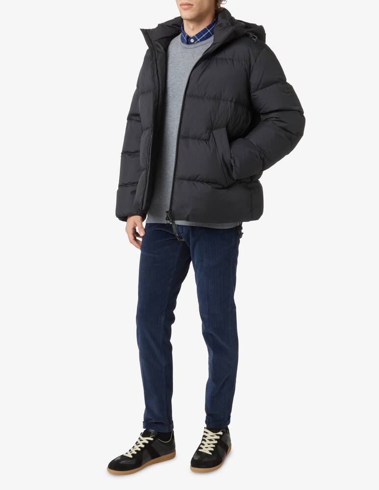 rinascente Marc O'Polo Oversize puffer jacket with hoodie - Black