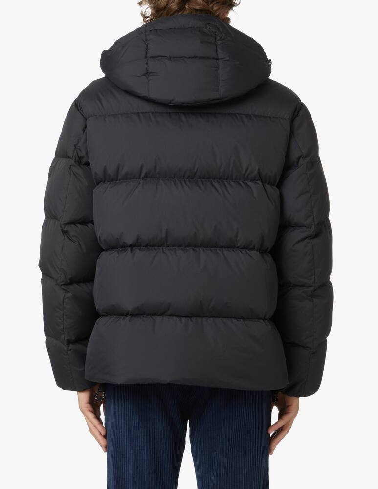 rinascente Marc O'Polo Oversize puffer jacket with hoodie - Black
