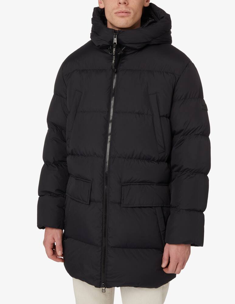 Marc O'Polo Puffer jacket with hood - Black - picture 1 Marc O'Polo Puffer jacket with hood - Black - picture 1