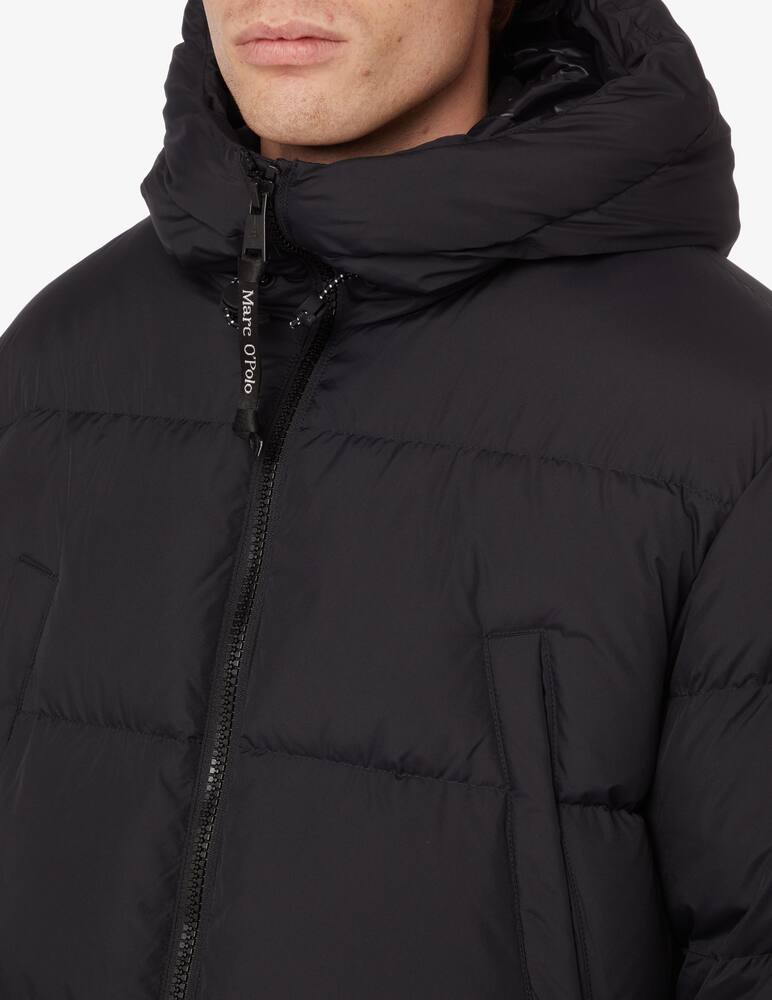 Marc O'Polo Puffer jacket with hood - Black - picture 4 Marc O'Polo Puffer jacket with hood - Black - picture 4