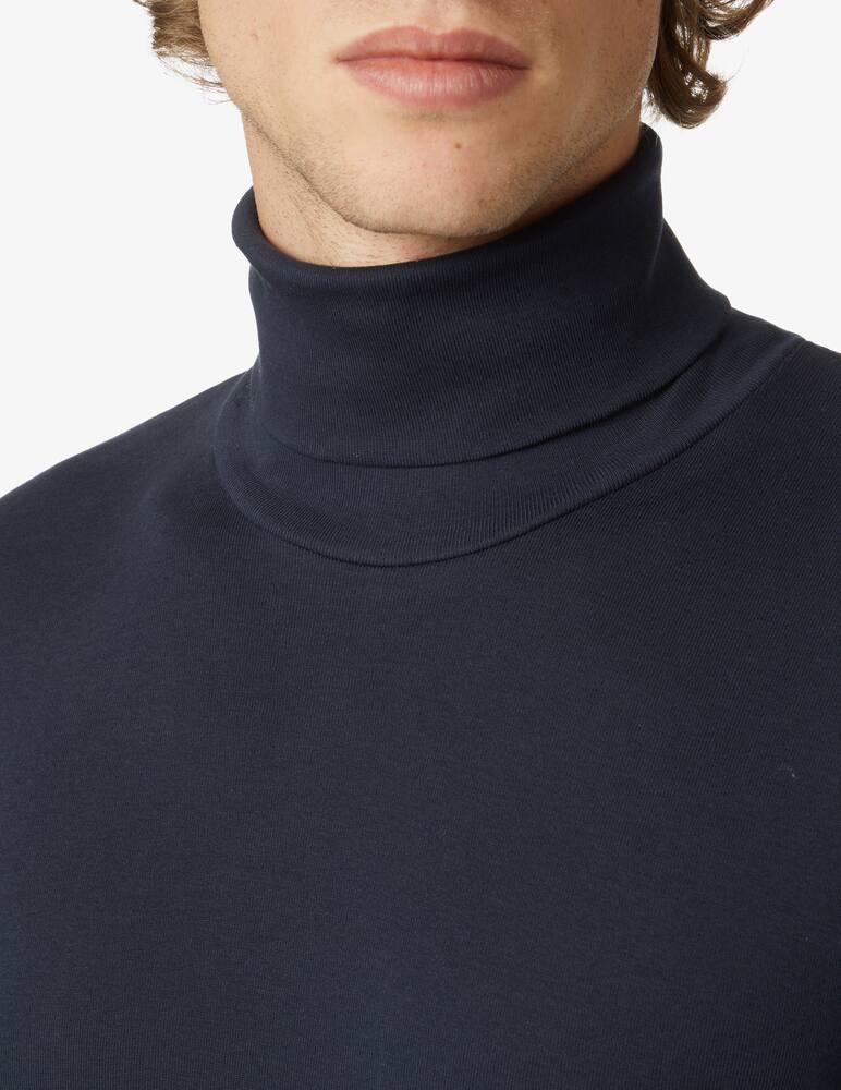 Marc O'Polo Maglia dolcevita in jersey - Blu - immagine 4 Marc O'Polo Maglia dolcevita in jersey - Blu - immagine 4